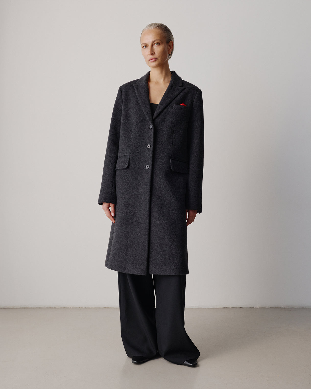 90s BURTON×CROMBIE wool court ユーロ ウールコート Crombie coat in wool