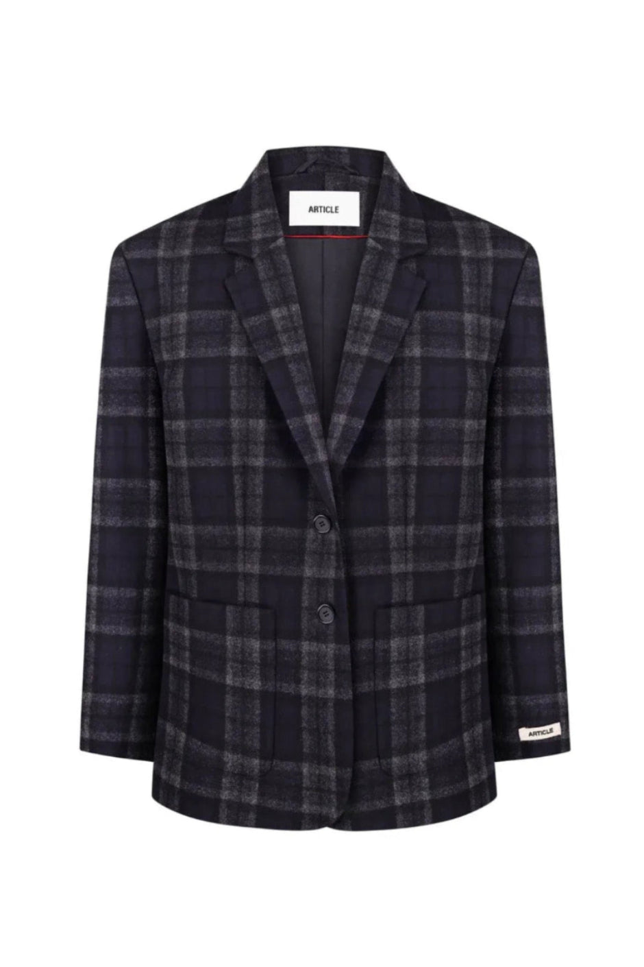 Carre blazer in checked wool