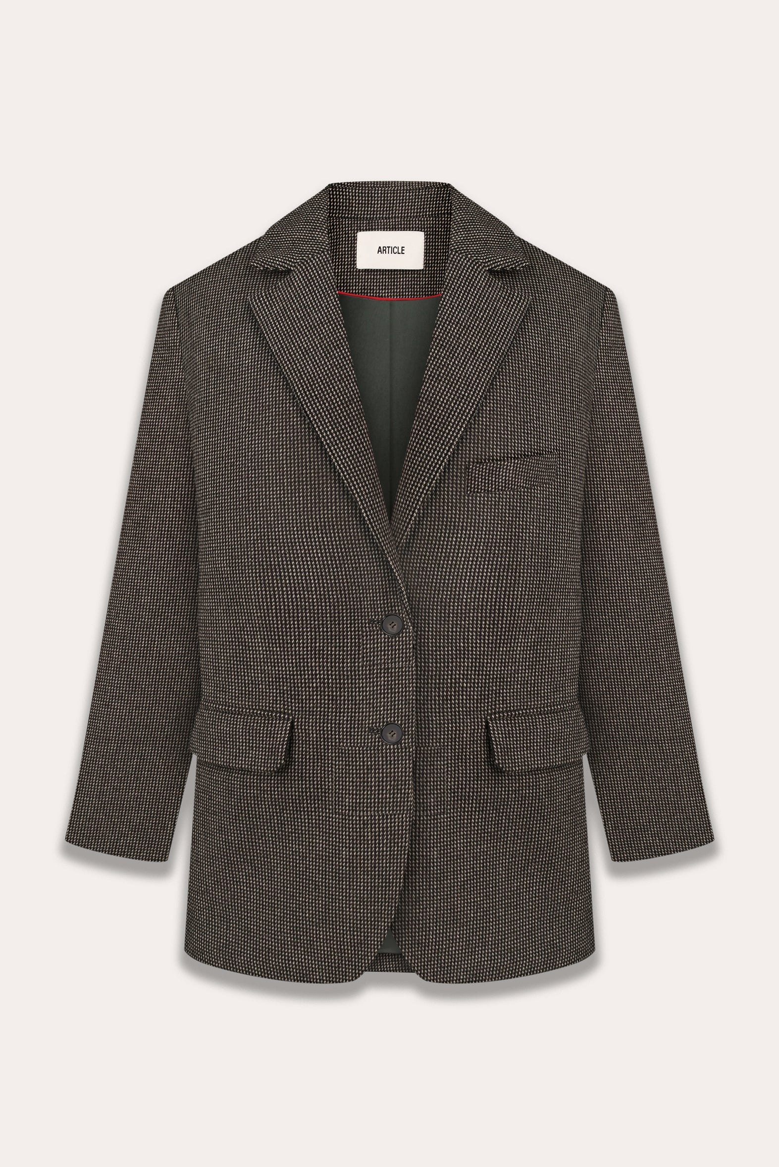 City blazer in wool
