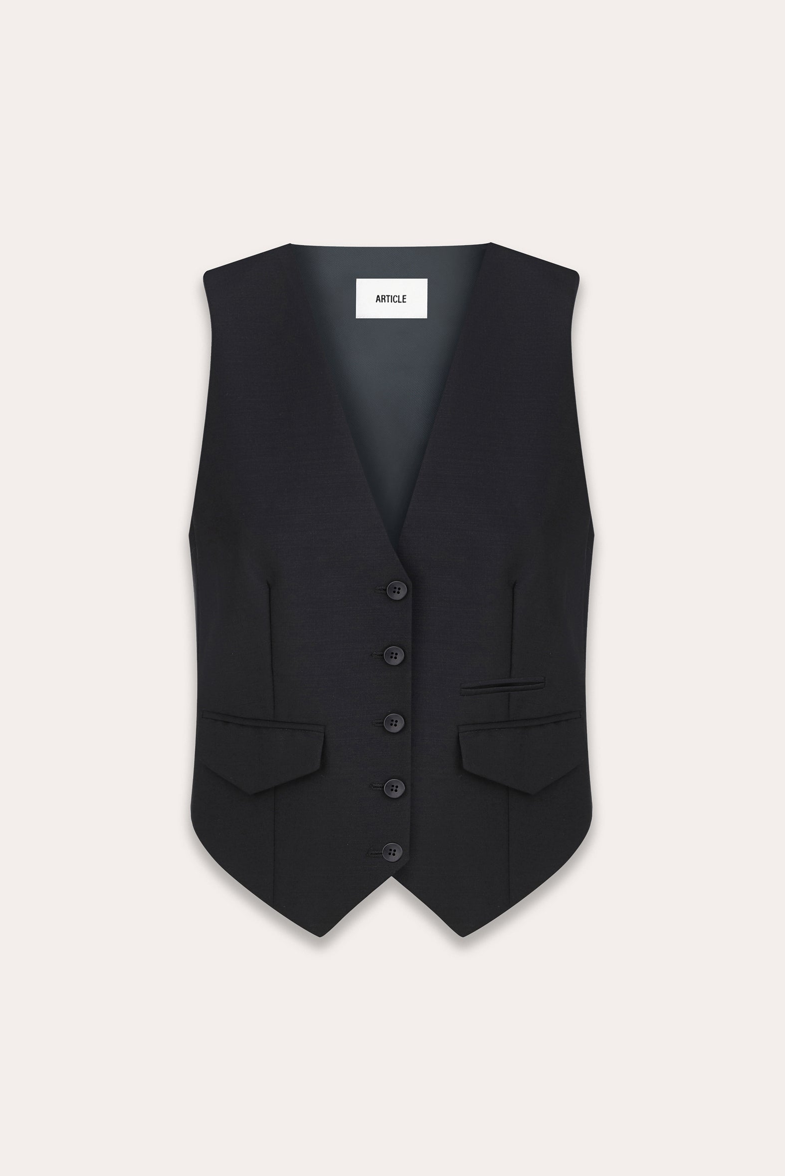 Bobby gilette in wool