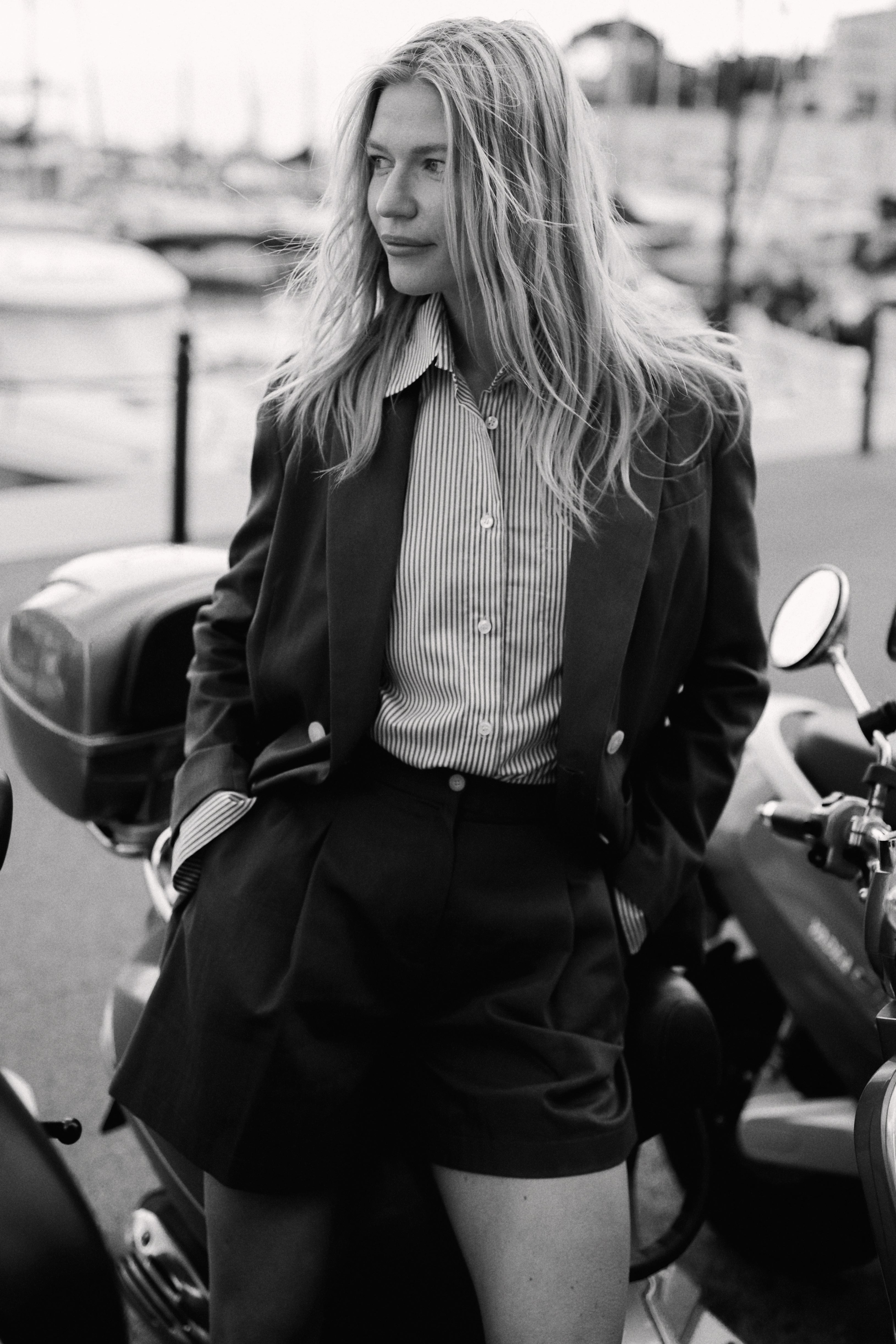 Riviera Double-Breasted Blazer
