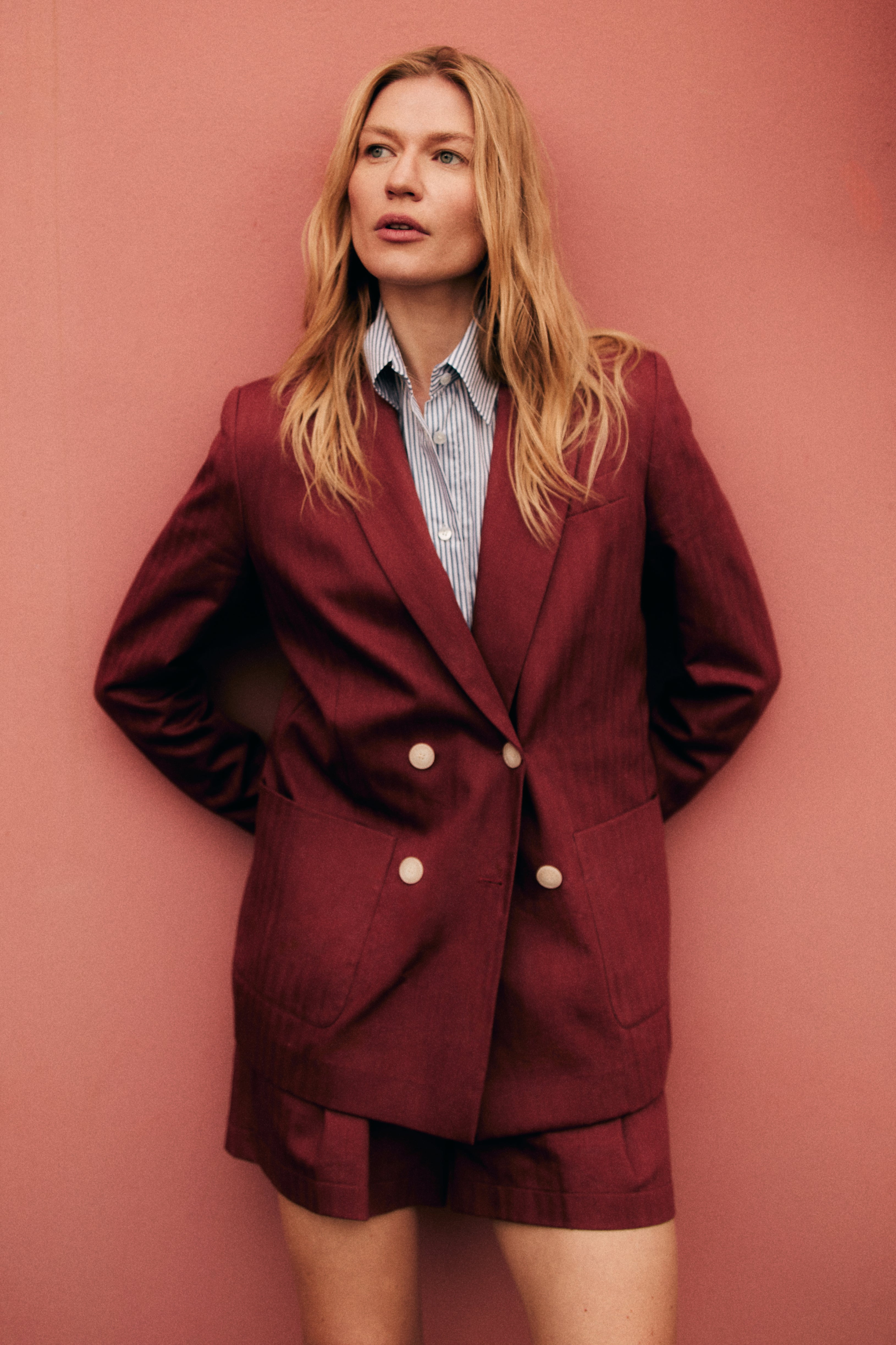 Riviera Double-Breasted Blazer