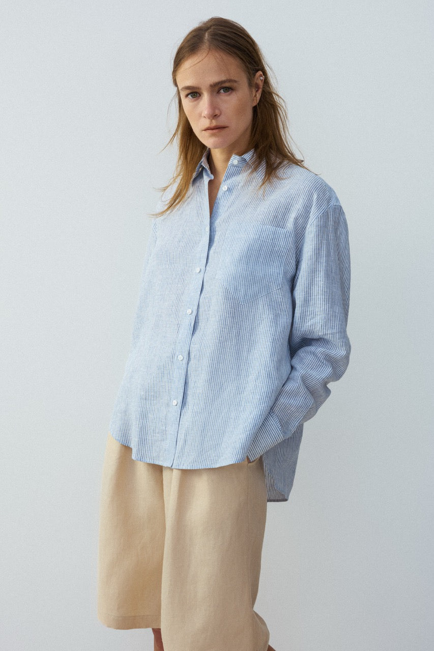 Ava shirt in linen