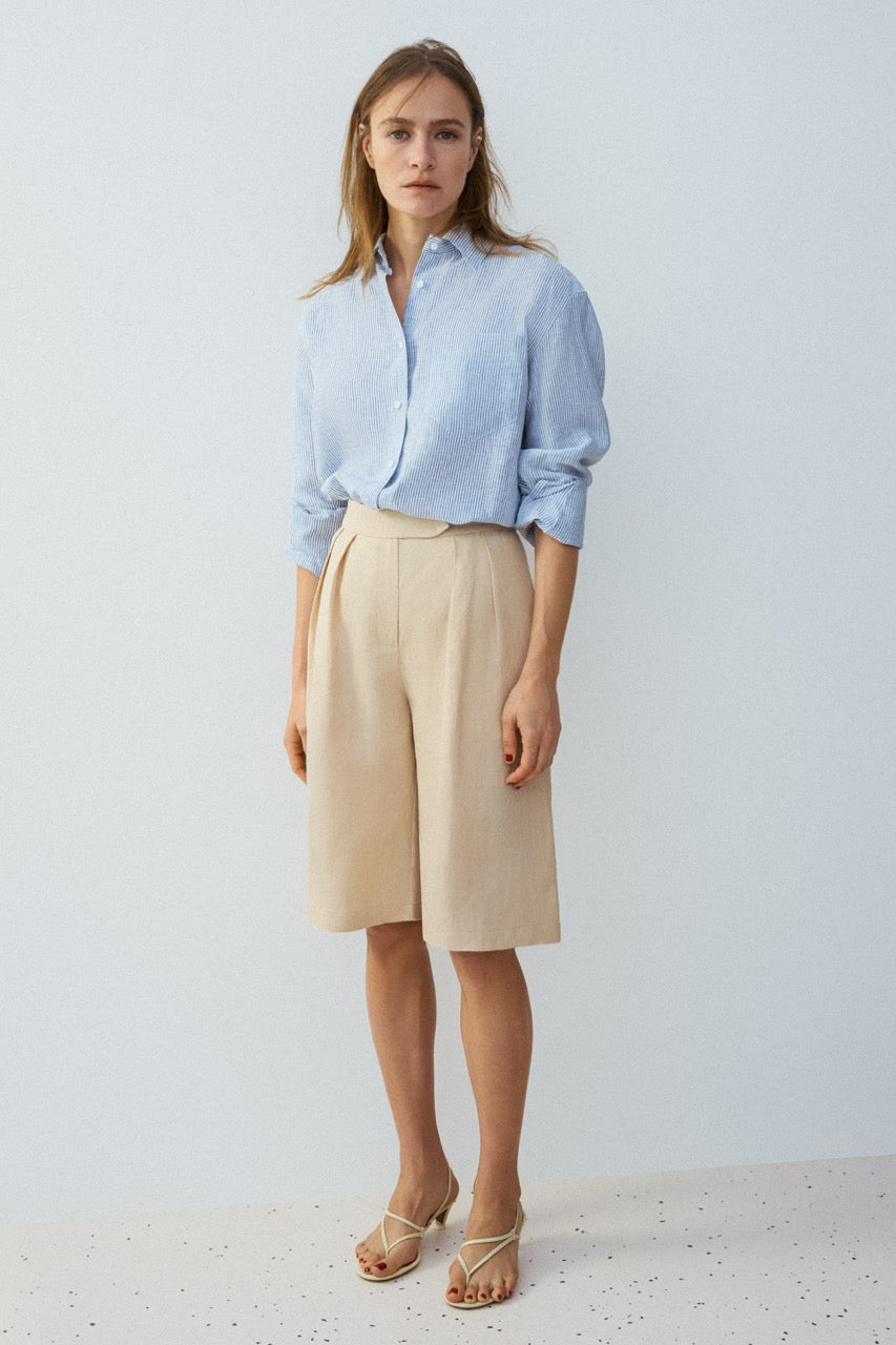 Ava shirt in linen