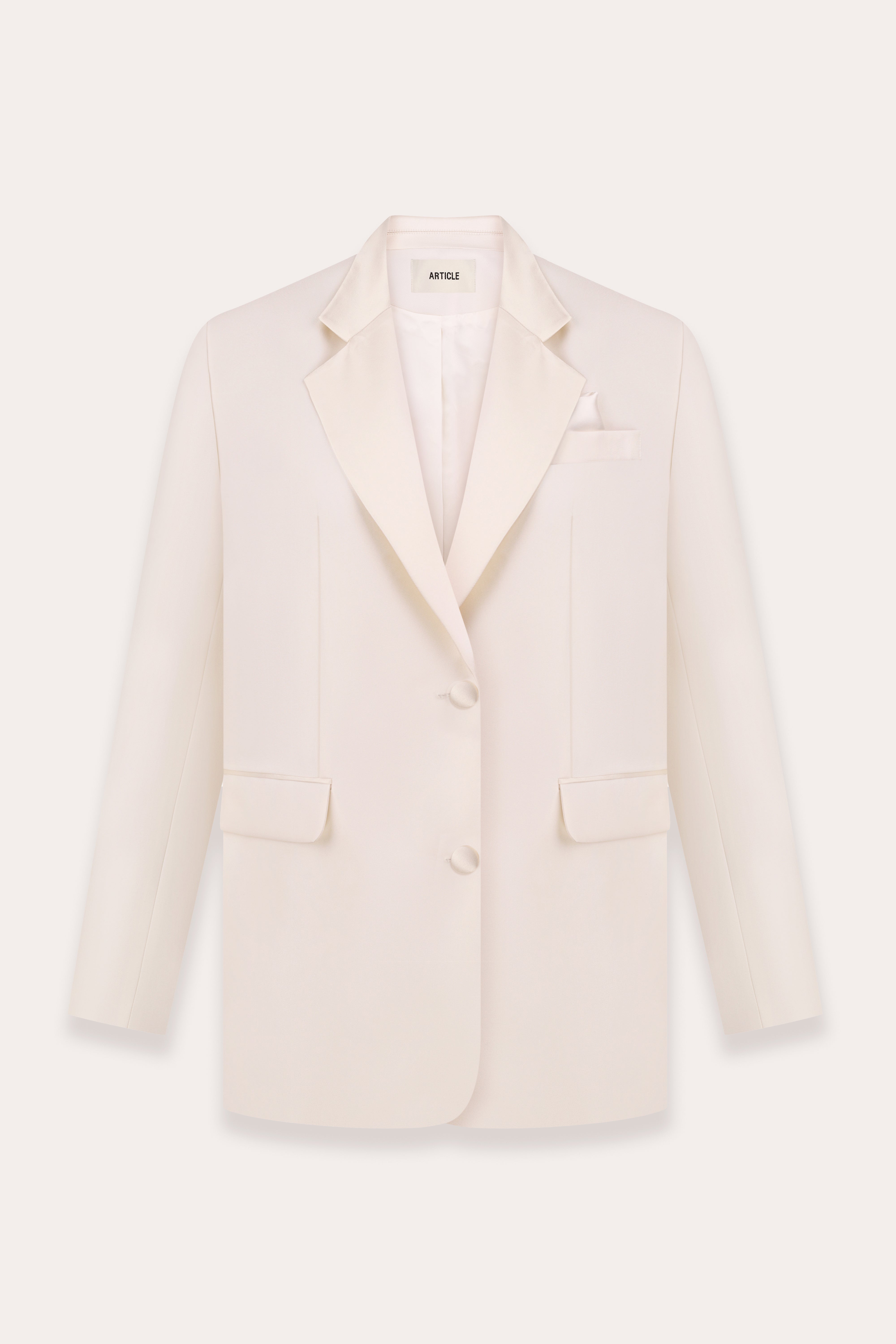 Manhattan blazer in wool & silk