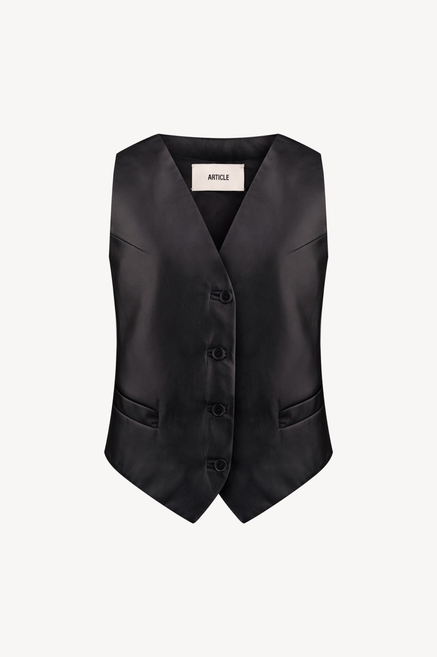 Leather Vest