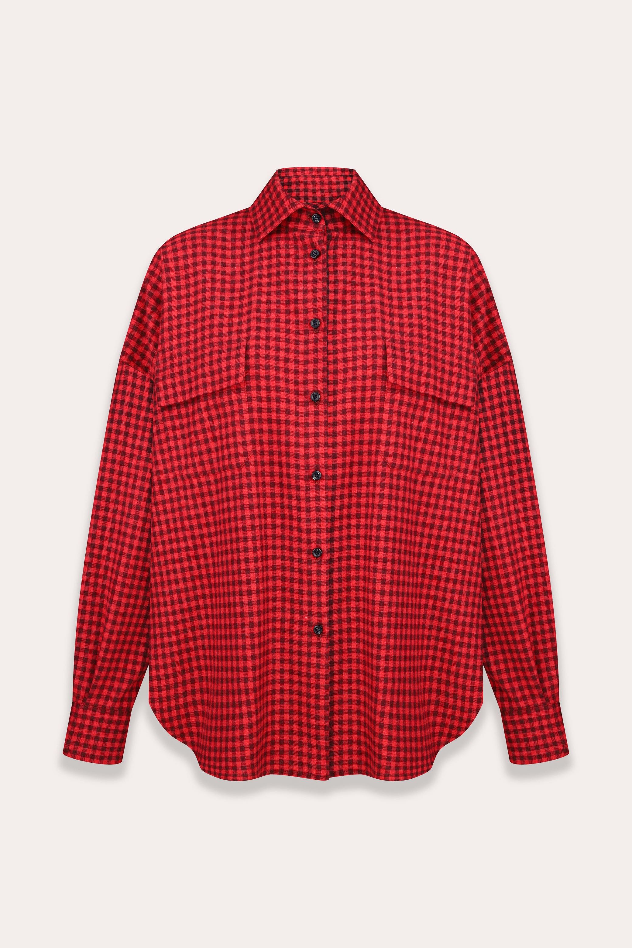 Shirt checked in cotton