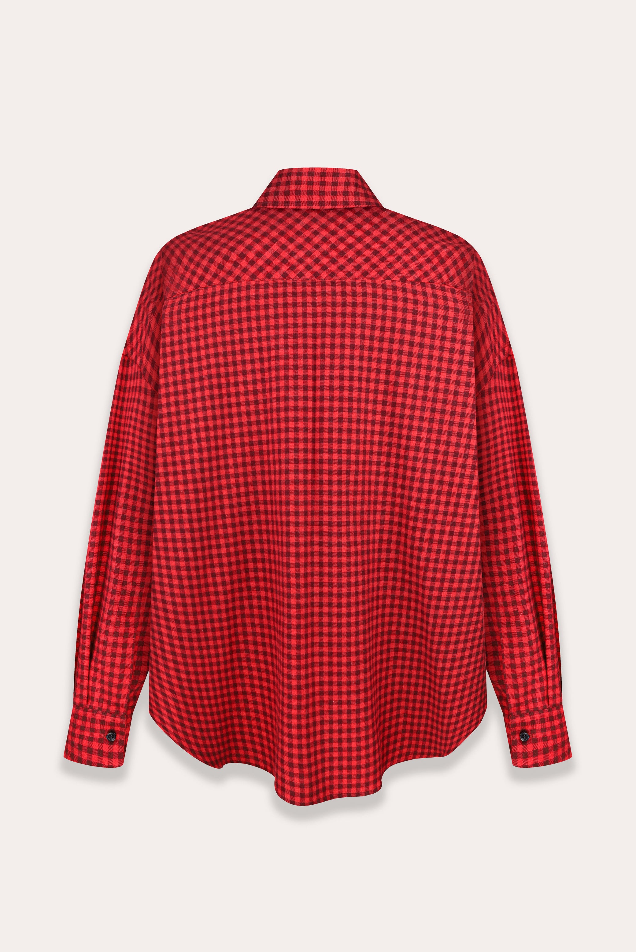 Shirt checked in cotton