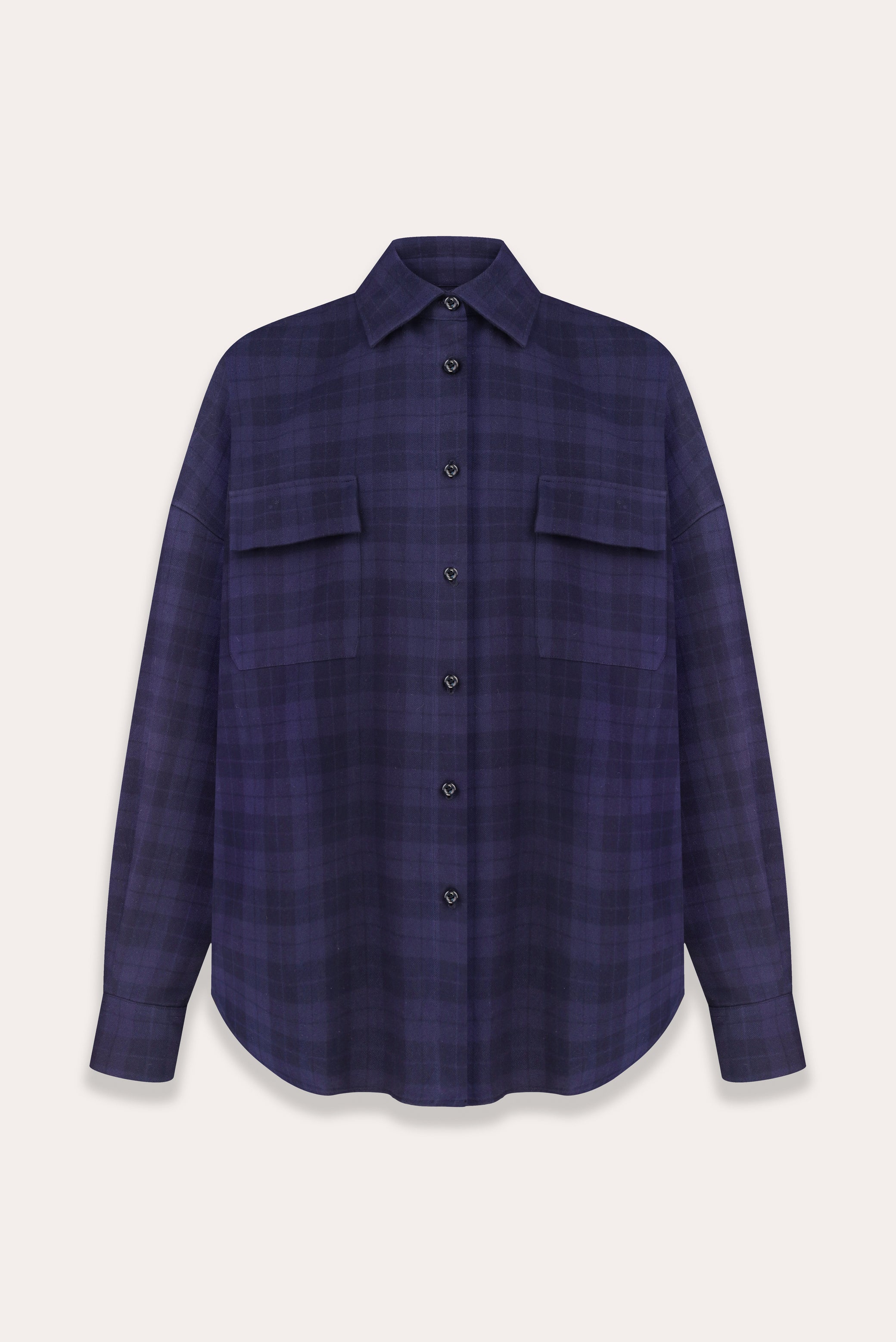 Shirt checked in cotton