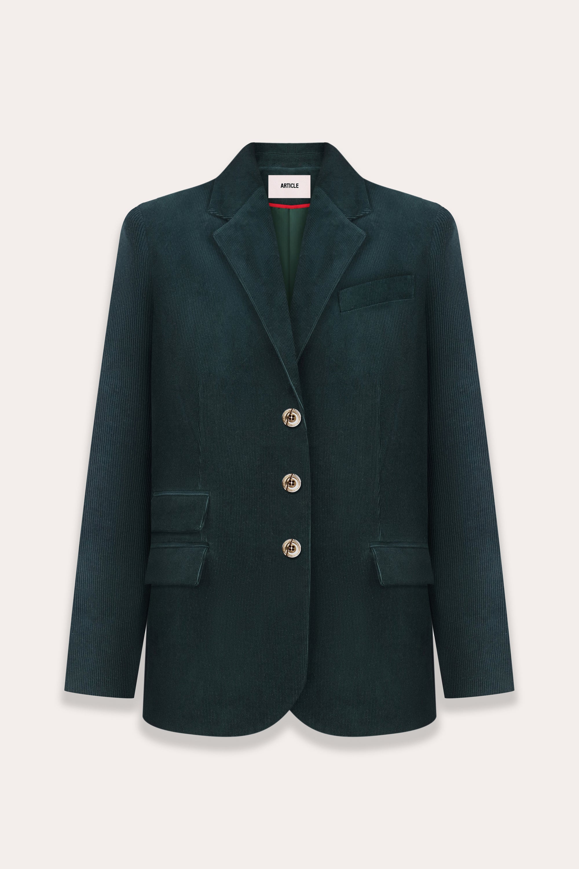 Oxford blazer in corduroy cotton