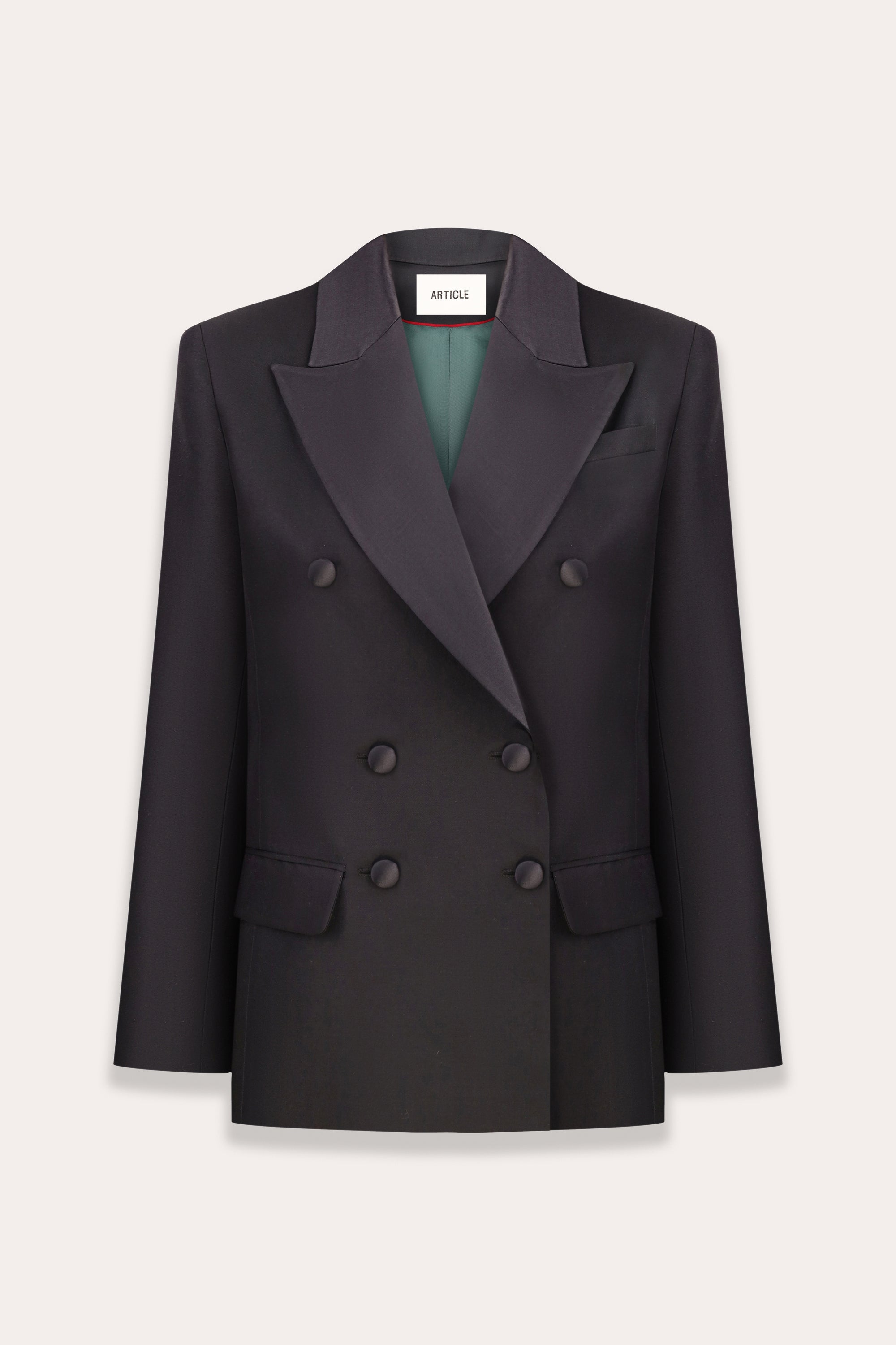  Grace Blazer in wool and silk