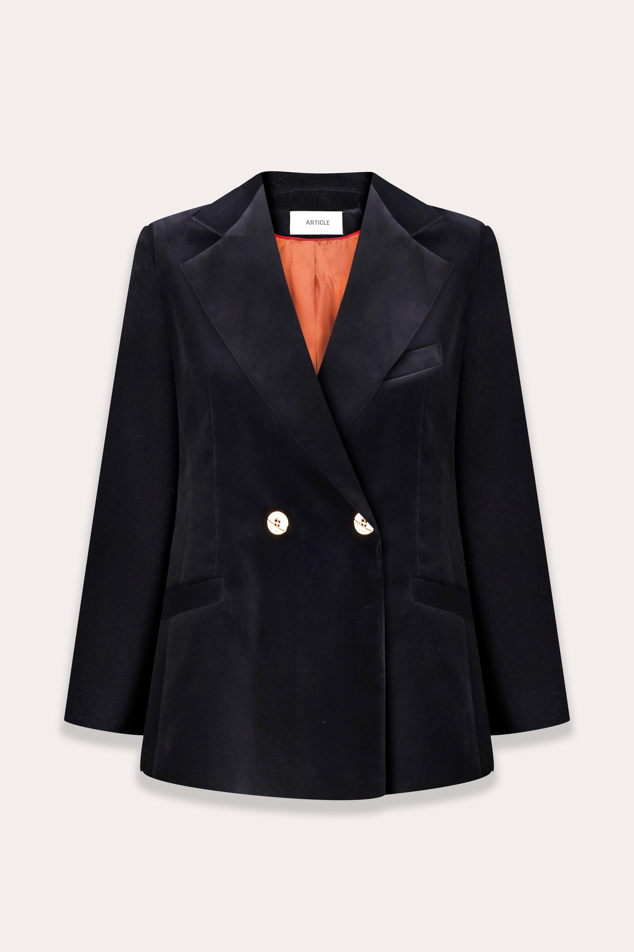 Florence blazer in cotton velour