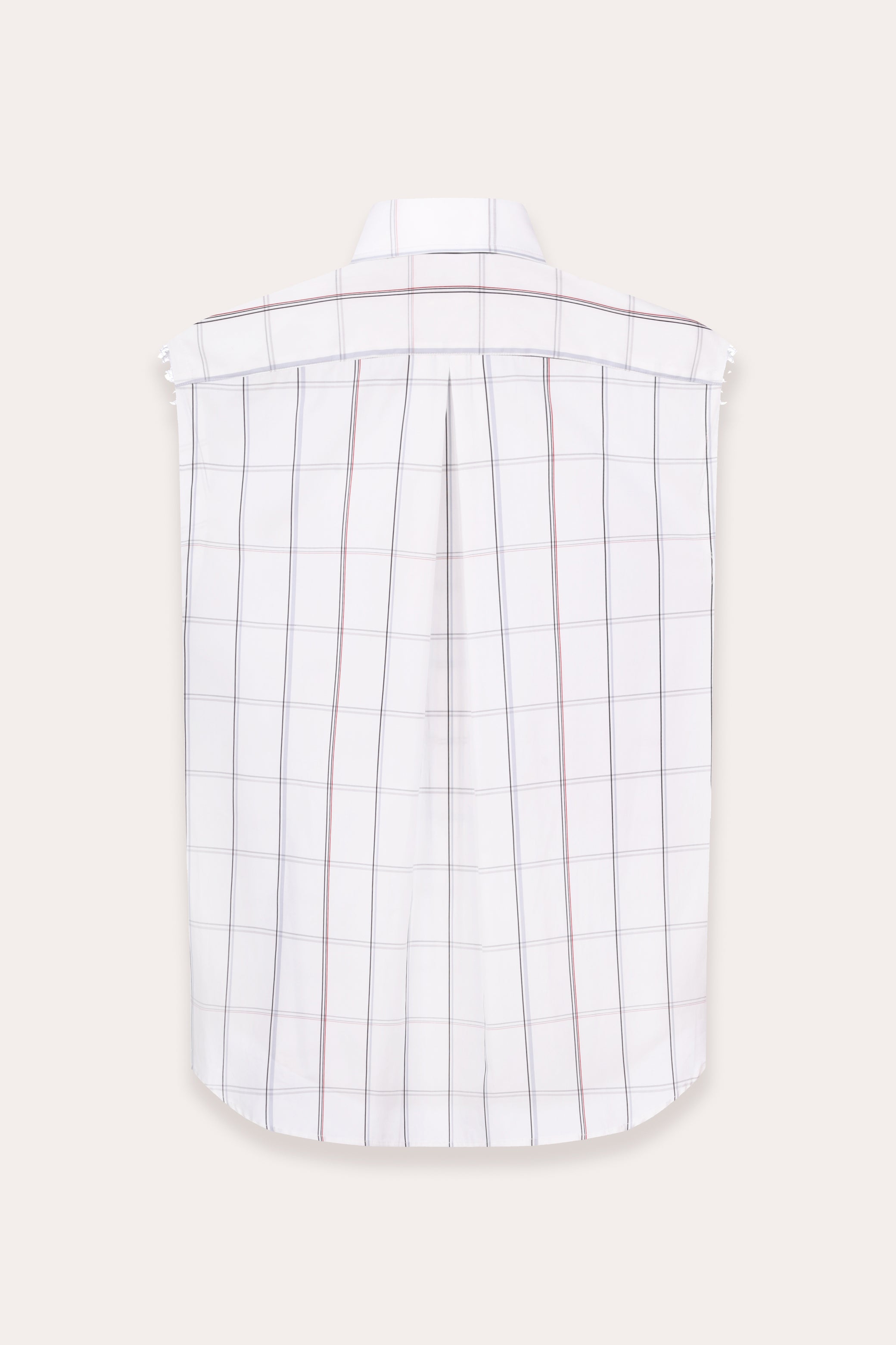 Ava sleeveless oversized shirt