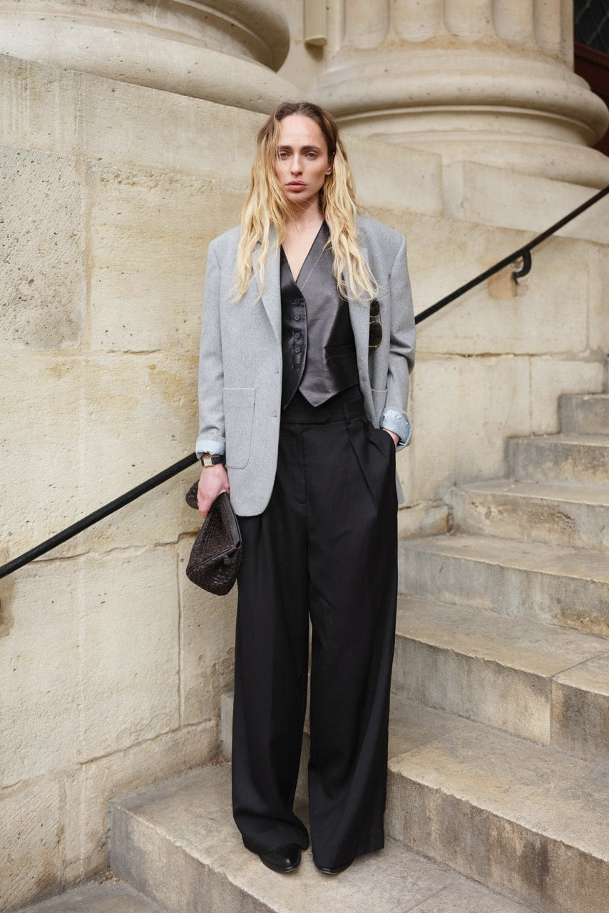 Carré blazer with patch pockets