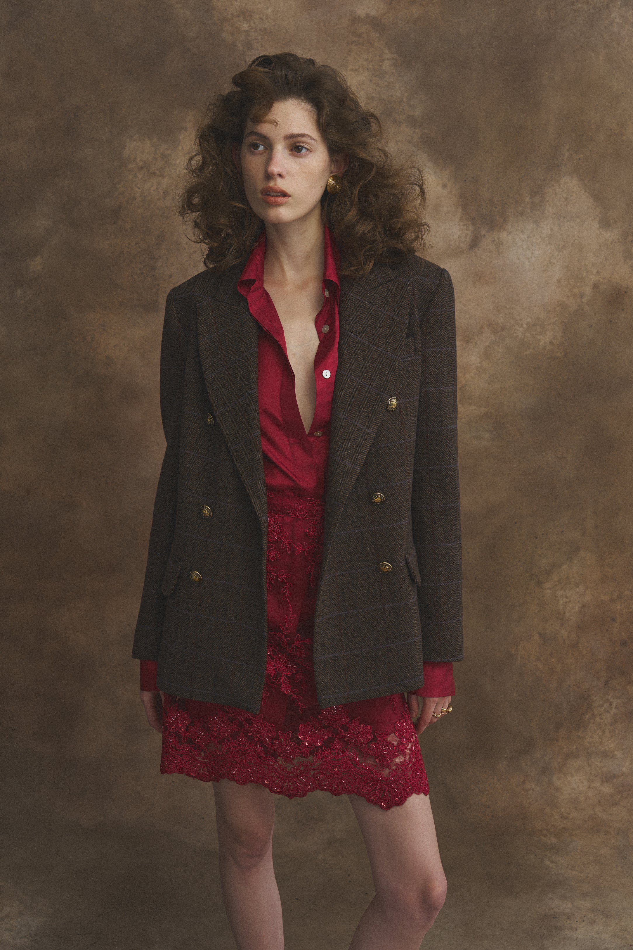 Grace Blazer in soft wool