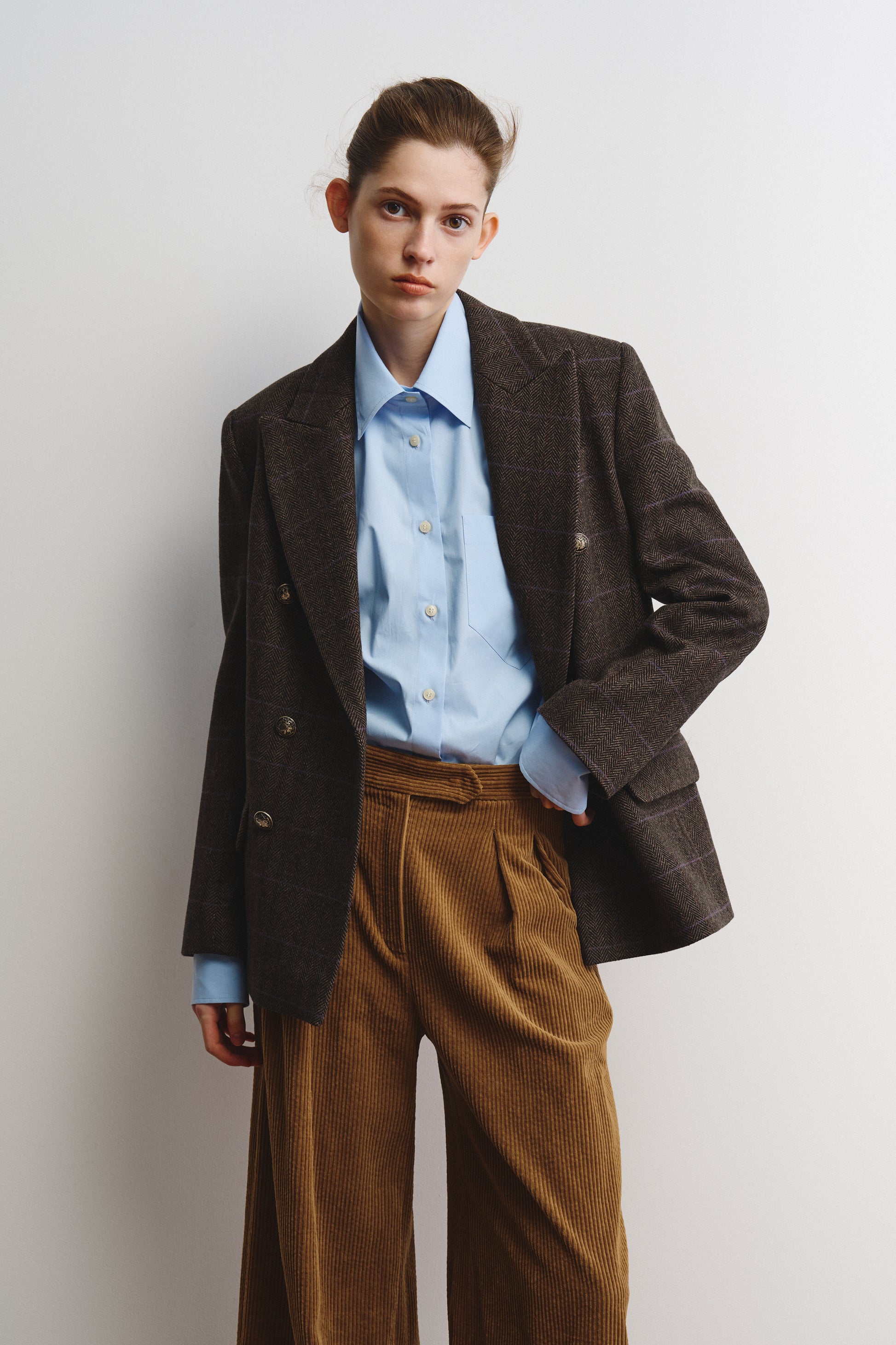 Grace Blazer in soft wool