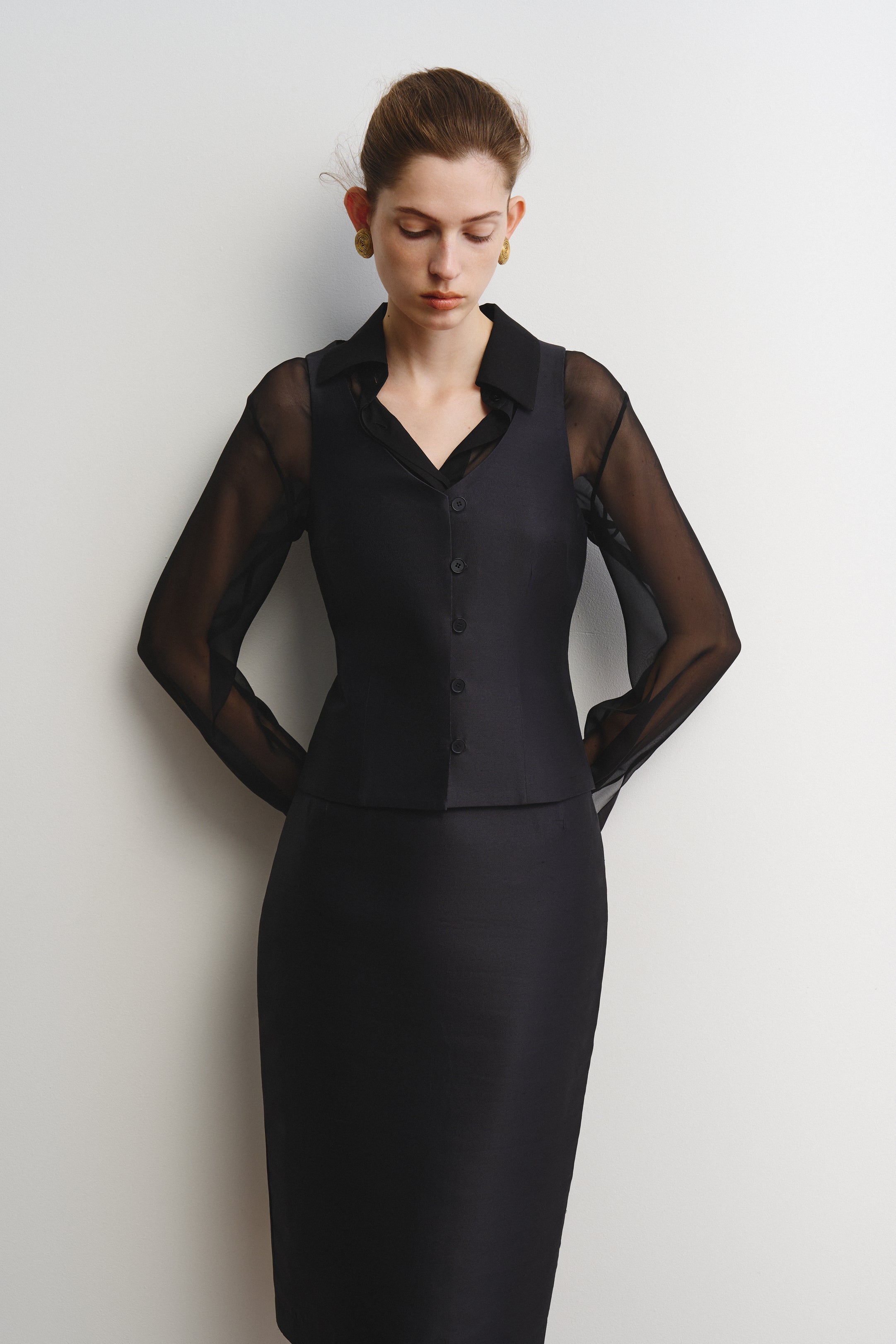 Saint Tropez gilette in silk